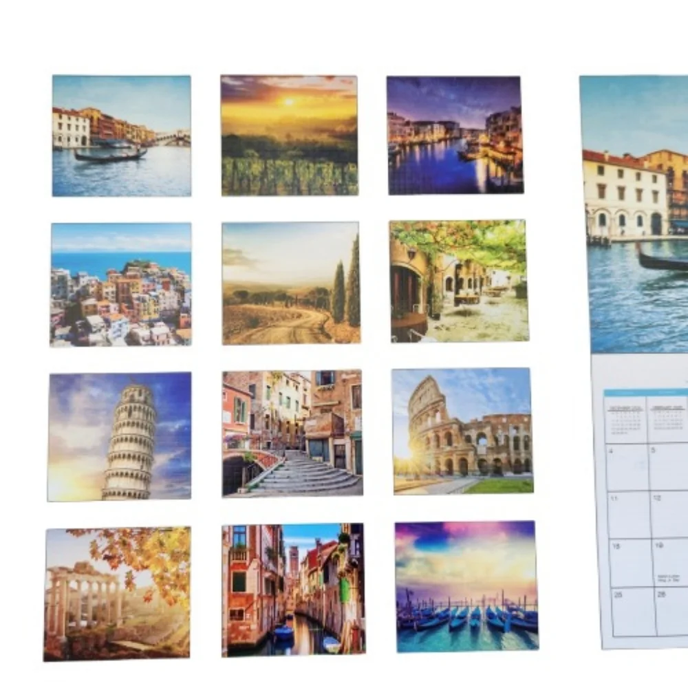 🆕️⬇️ITALY 2026 MONTHLY WALL CALENDAR